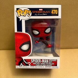 Spider-Man Upgraded Suit #470 Funko Pop Marvel Spider-Man Far From Home Figure